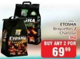 KitKat Cash and Carry Etosha Briquettes/Charcoal 2x3kg offer
