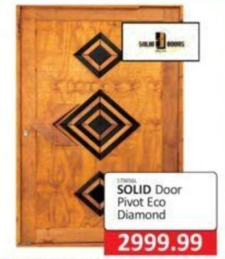 Solid Door Pivot Eco Diamond