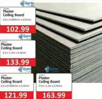 KitKat Cash and Carry Gyproc Plaster Ceiling Board 3.0x900mmx6.4mm offer