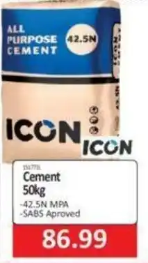 KitKat Cash and Carry Icon All Purpose Cement 50kg offer