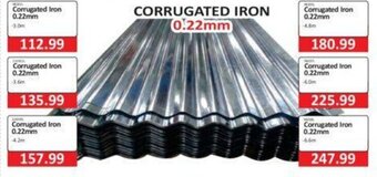 Corrugated Iron 0.22mm