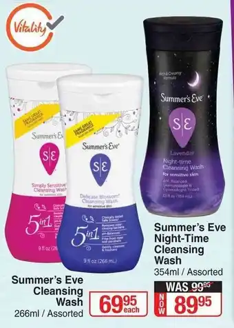 Dis-Chem Summer's Eve Cleansing Wash 266ml offer