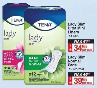 Dis-Chem Lady Slim Ultra Mini Liners 14 Mini offer