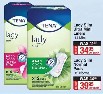 Dis-Chem Lady Slim Normal Pads 12 Normal offer