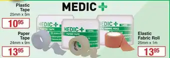 Dis-Chem Elastic Fabric Roll 25mm x 1m offer
