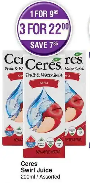 Ceres Swirl Juice 200ml