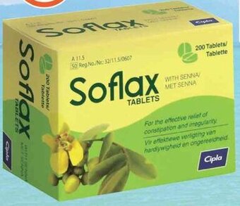 Dis-Chem Soflax with Senna 200 Tablets offer