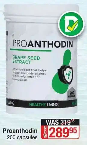 Dis-Chem Proanthodin 200 Capsules offer