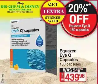 Dis-Chem Equazen Eye Q Capsules 180 Capsules offer