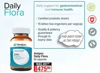 Dis-Chem Amipo Daily Flora 60 Capsules offer