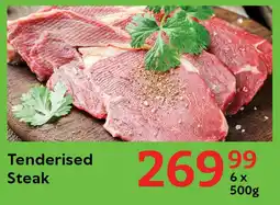 Oxford Freshmarket Tenderised Steak offer
