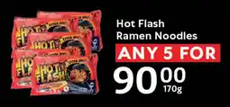 Oxford Freshmarket Hot Flash Ramen Noodles offer