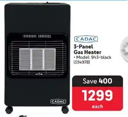 Makro CADAC 3-Panel Gas Heater offer