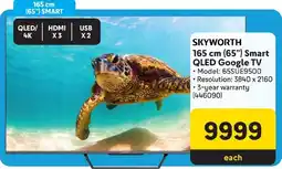 Makro SKYWORTH 165 cm (65") Smart QLED Google TV offer