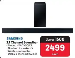 Makro SAMSUNG 2.1 Channel Soundbar offer