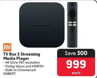 Makro TV Box S Streaming Media Player offer