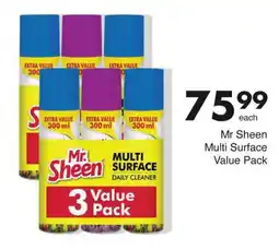 Mr Sheen Multi Surface Value Pack