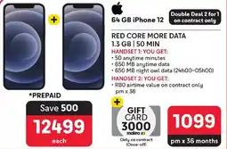 Makro 64 GB iPhone 12 offer