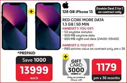 Makro 128 GB iPhone 13 offer