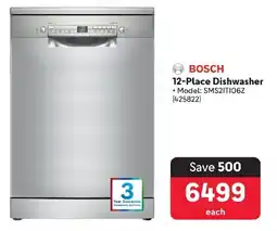 Makro BOSCH 12-Place Dishwasher offer