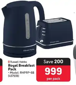 Makro Russell Hobbs Royal Breakfast Pack offer