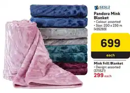 Makro Pandora Mink Blanket offer