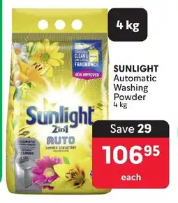 Makro SUNLIGHT Automatic Washing Powder 4 kg offer