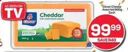 Pick n Pay Hypermarket Clover Cheese Assorted 800g Each offer