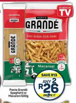 Pick n Pay Hypermarket Pasta Grande Spaghetti or Macaroni 500g offer
