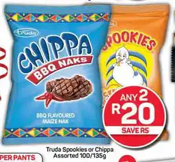 Truda Spookies or Chippa Assorted 100/135g
