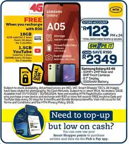 Pick n Pay Hypermarket Samsung Galaxy A5 4G offer