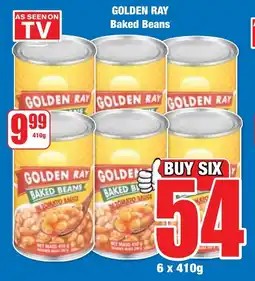 Boxer Superstores GOLDEN RAY Baked Beans offer