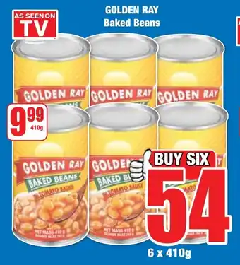 Boxer Superstores GOLDEN RAY Baked Beans offer