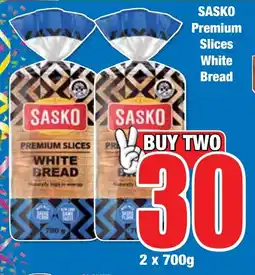 Boxer Superstores SASKO Premium Slices White Bread offer