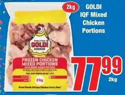 GOLDI IQF Mixed Chicken Portions
