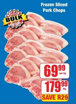 Boxer Superstores Frozen Sliced Pork Chops offer
