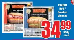 Boxer Superstores ESKORT Red/ Smoked Viennas offer