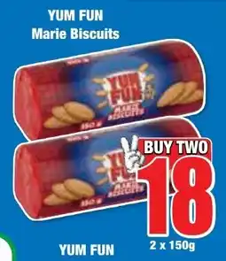 Boxer Superstores YUM FUN Marie Biscuits offer