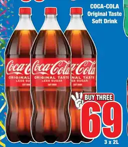 Boxer Superstores COCA-COLA Original Taste Soft Drink offer