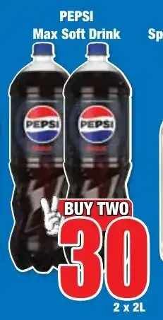 Boxer Superstores PEPSI Max Soft Drink offer