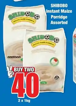 Boxer Superstores SHIBOBO Instant Maize Porridge Assorted offer