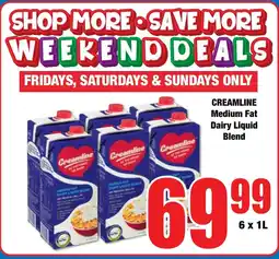 CREAMLINE Medium Fat Dairy Liquid Blend