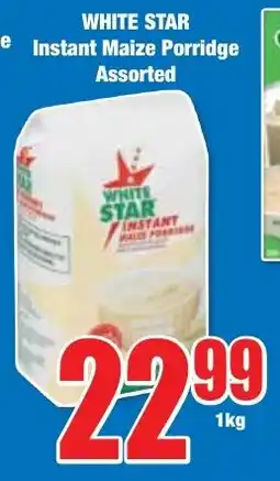 Boxer Superstores WHITE STAR Instant Maize Porridge Assorted offer