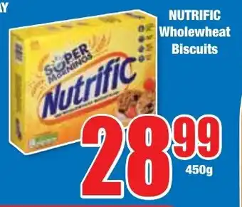 Boxer Superstores NUTRIFIC Wholewheat Biscuits offer