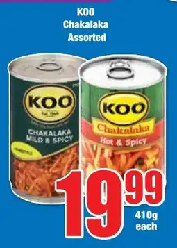 Boxer Superstores KOO Chakalaka Assorted offer