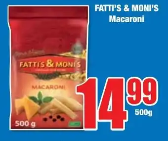 Boxer Superstores FATTI'S & MONI'S Macaroni offer