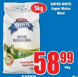 Boxer Superstores SUPER WHITE Super Maize Meal offer