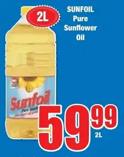 Boxer Superstores SUNFOIL Pure Sunflower Oil offer