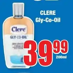 CLERE Gly-Co-Oil