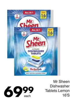 Save Hyper Mr Sheen Dishwasher Tablets Lemon offer